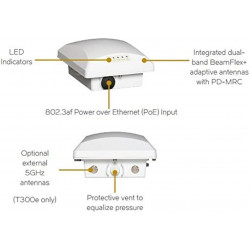 Ruckus T300 Wi-Fi Outdoor Access Point (Product Condition- Used/Old/Refurbished)